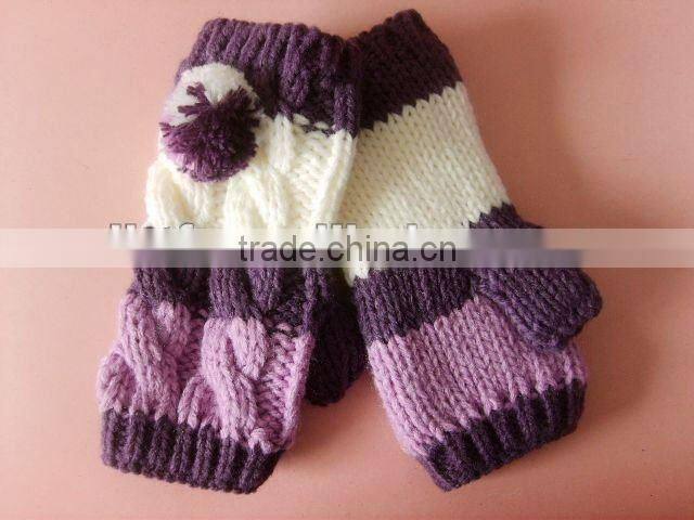 NEW!!! 2015 Fashion Knitted Fingerless Gloves