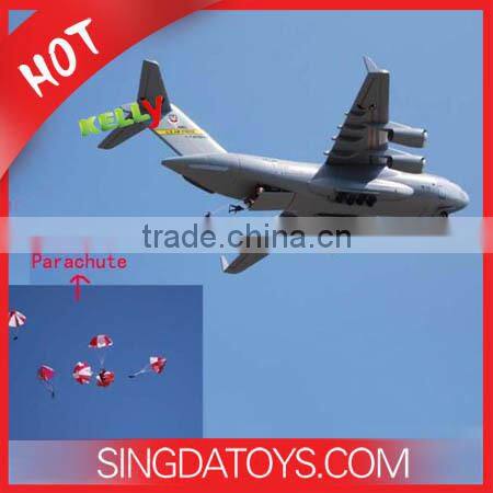 C17 2.4G Dropping Parachutes Brushless 6 Channel EPO Foam RC Plane