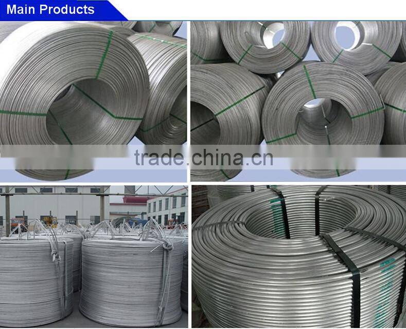 High Quality Bare 9.5mm Aluminum Rod Manufacturers for Electrical Purpose