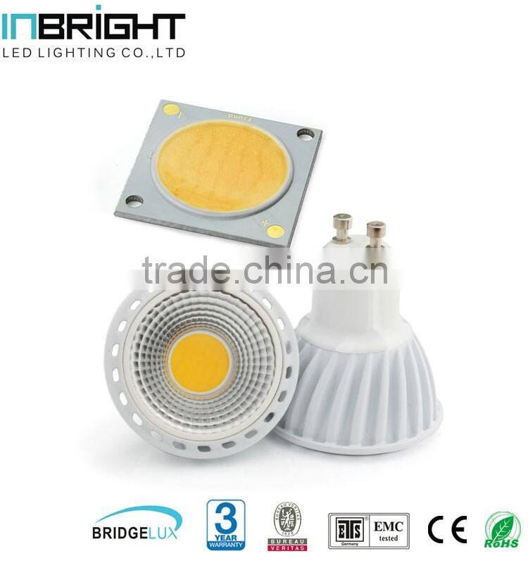 5W warm white GU10 spotlight LED with high quality