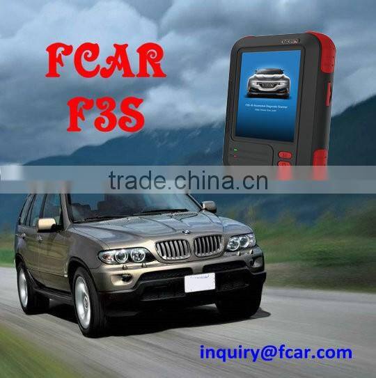 Auto Scanner for all cars, Fcar F3S-W car diagnostic tool, passenger and light commerical cars key programming