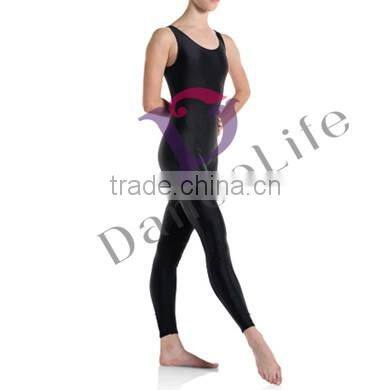 C2614 kids tank ballet dance Unitard wholesale ankle length dance unitard for sale gymnastic unitard