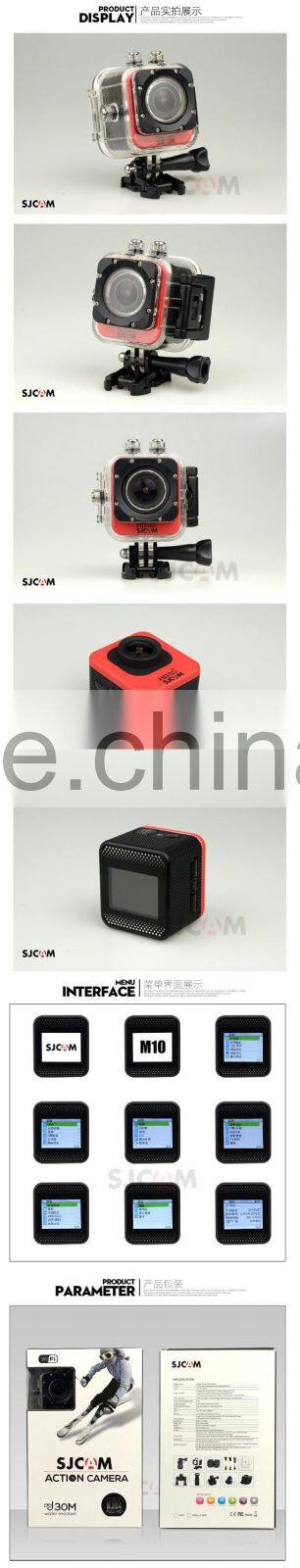 2015 Factory Seller 1.5" 1080P Mini Cube Sports Action Camera HD Camcorder Car DVR SJ CAM M10 WIFI