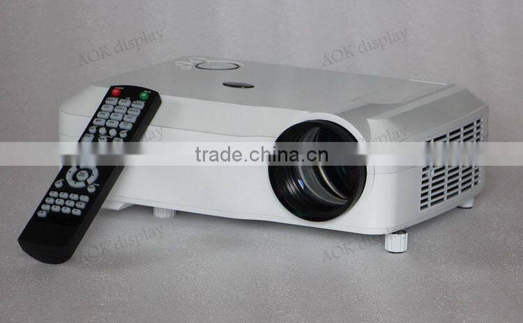HOT SALE! HD Projector For Home theater Support 1080p full HD VGA USB LED commercial theater projector for sale