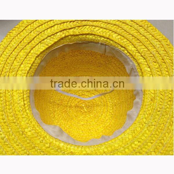 raffia farmers wide brim straw hats for men with belt with logo