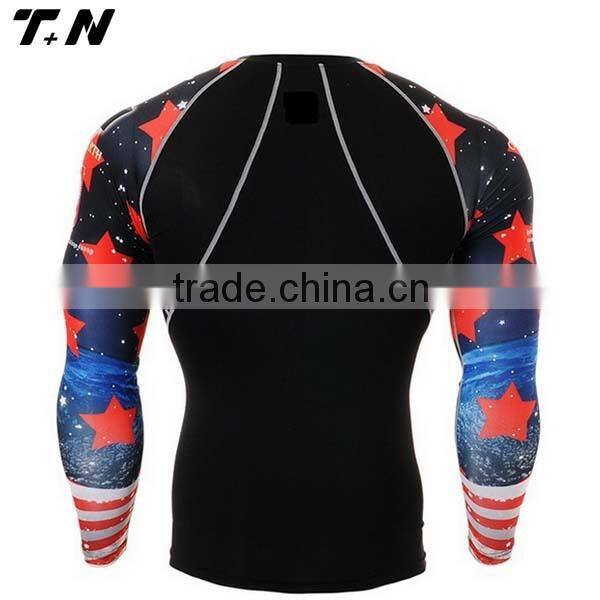 Rash Guards custom logo / Double Need stitching Rash Guards/Long sleeves Rash Guards
