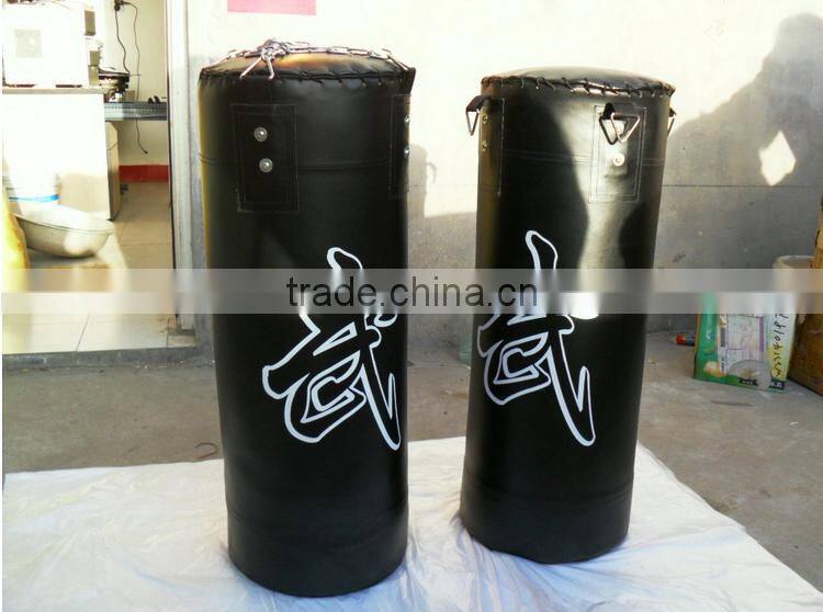 Boxing sandbag hanging