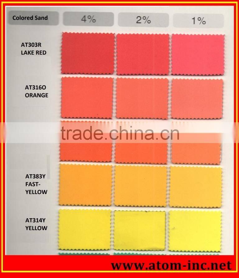 High Quality Multicolor EVA Foamed Sheet Colored Sand