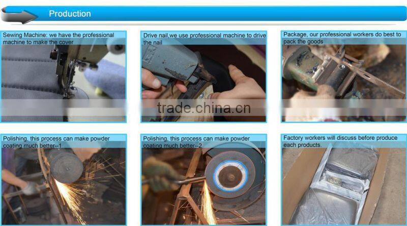 Colorful stadium garden high back outdoor chair