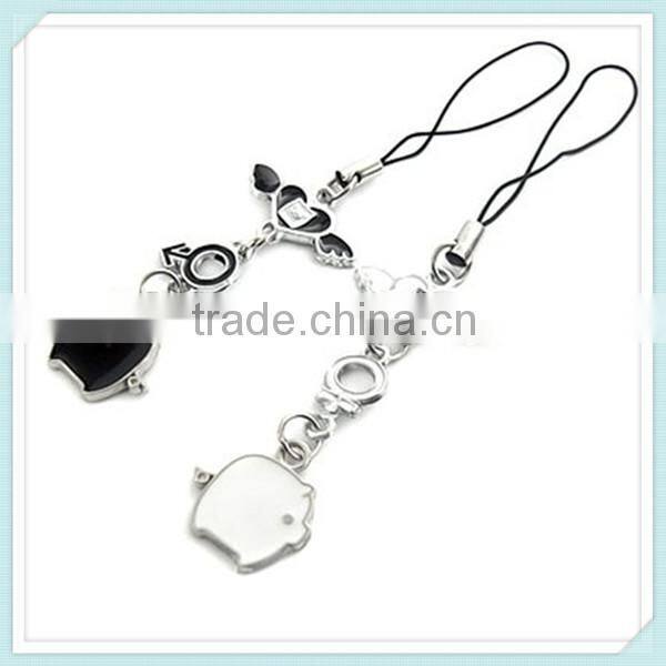 good quality stainless iron mobile phone case neck strap (xdm-mps02)