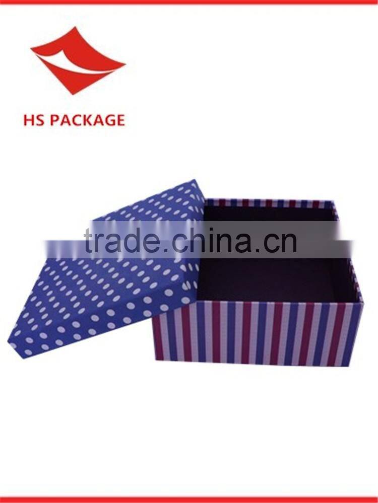 British style square-shaped nesting gift box