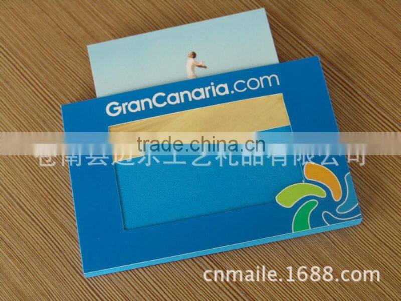 2014 new arrival promotional items fridge magnet photo frame / Different types photo frames