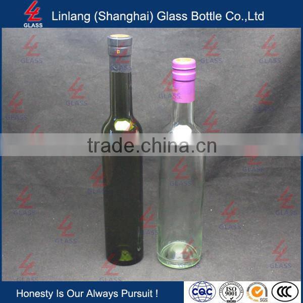 Finely Processed High Quality Dark Green 750ml Icewine Bottle
