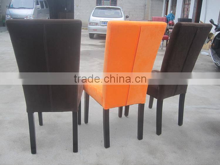 Luxry fabric fashionable High back Dining chair Y414