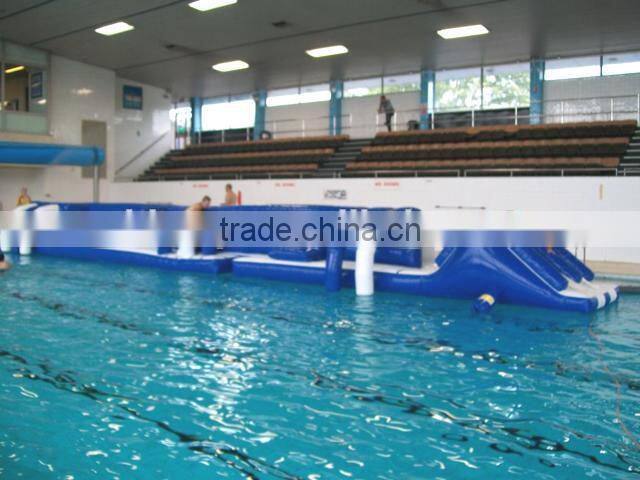 Hot inflatable water obstacle course floating obstacle