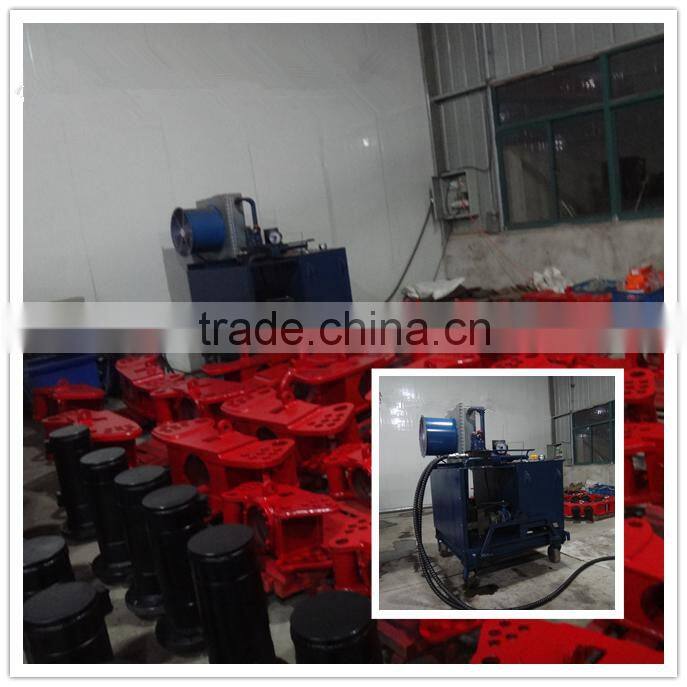 most advanced adjustable chain hydraulic round pile breaker SP606 with hydraulic cylinder