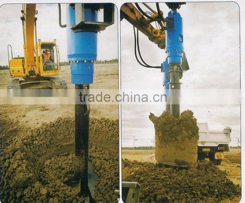 Ground Hole Drilling Machines/Digger/auger for axcavator