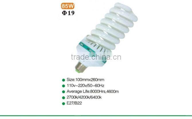 NEW!!! 85W E27/B22 FULL SPIRALHANGZHOU PANDA CFl ENERGY SAVING LAMPS