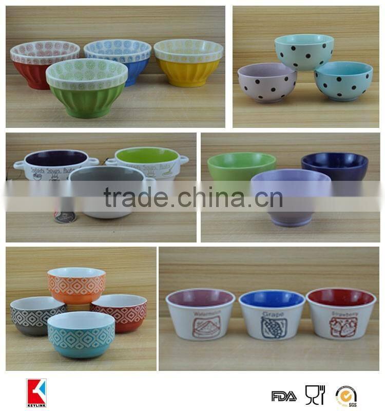 best selling tabelware items matte finish cereal stoneware bowl rice ceramic soup bowl