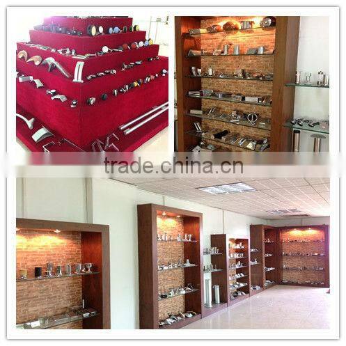 Seal both ends furniture chrome steel round tubular sofa leg A534a