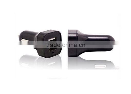 high quality usb car charger for mobile phone with dual port usb ports
