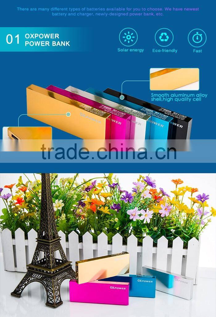 2016 professional factory cheapest price hot sell high capacity 2usb fast charging portable 7800mah power bank