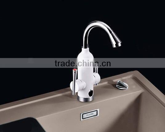 Instant electric water faucet with digital display