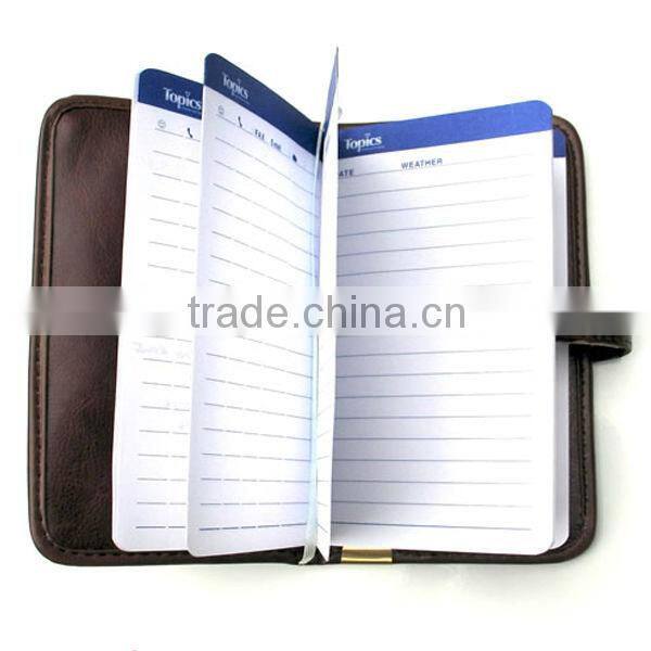 High quality a5 pu leather notebook wholesale