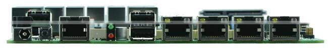 4 gigabit Bay trail SOC J1800 MINI ITX 4 LAN Motherboard for Firewall Router