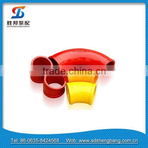 The widely used Steel material concrete pump elbow