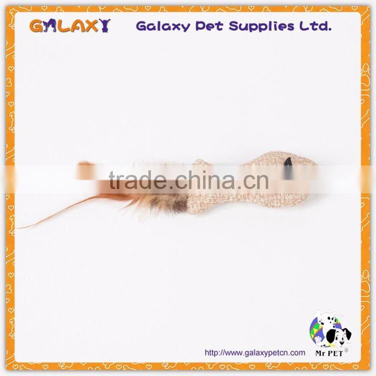 CT8543 Hot Sale Cat Toys - Fur Mouse - Cat Rod Long Furry Rattle Mice Catnip Cat Toy