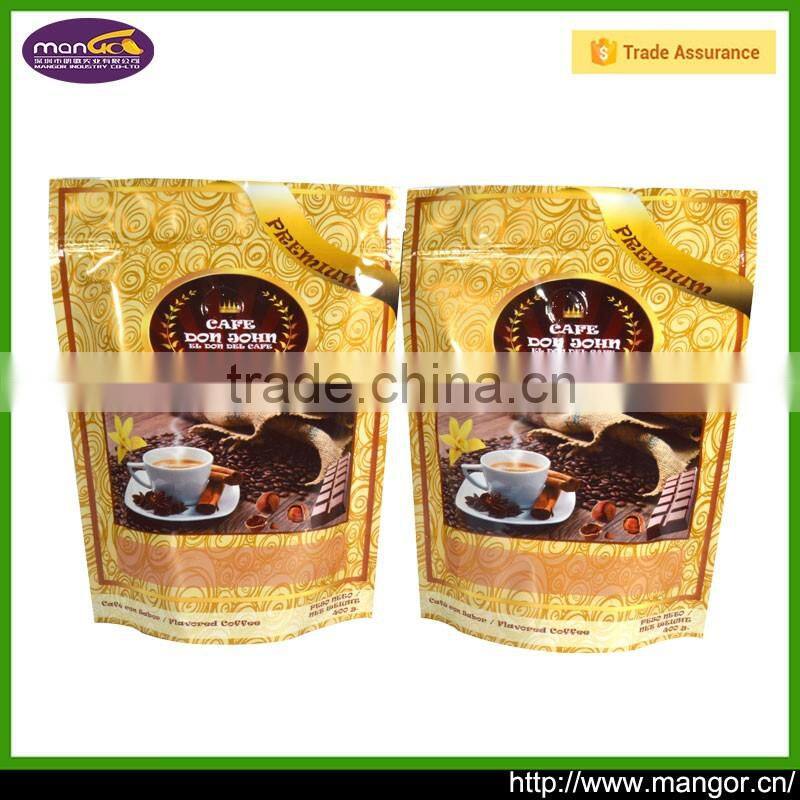 Custom made promotional cheap small slide zip lock plastic pouch bag