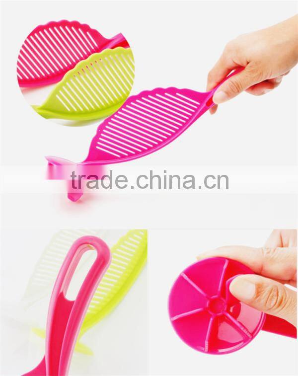 Creative easy to use plastic rice colander rice washer