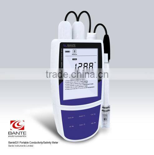 Bante531 Portable Salinity Meter | Conductivity/Salinity Meter