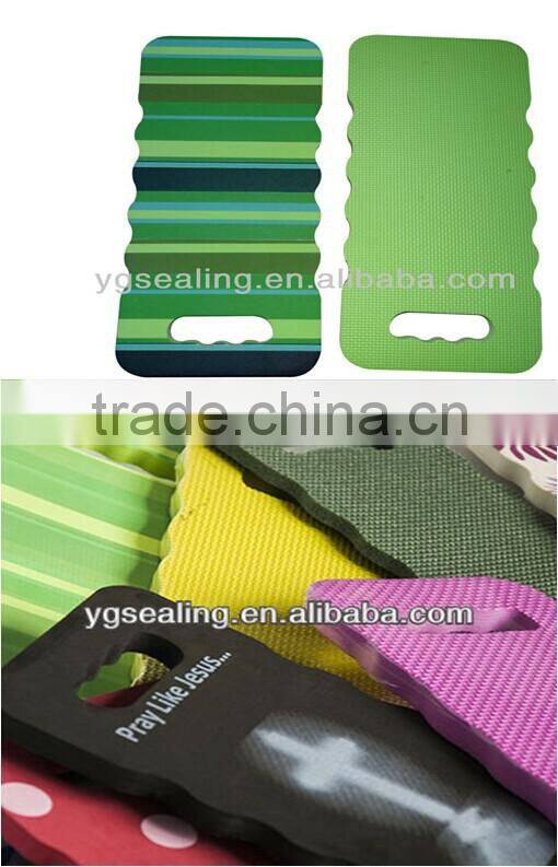 EVA garden kneeling pad with handle ,eva portable hassock,garden kneeler