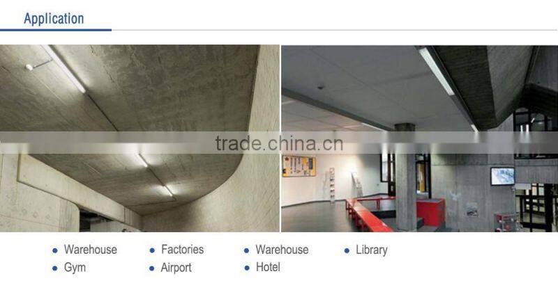 IP65 LED waterproof dust corrosion 50w emergency led tube light