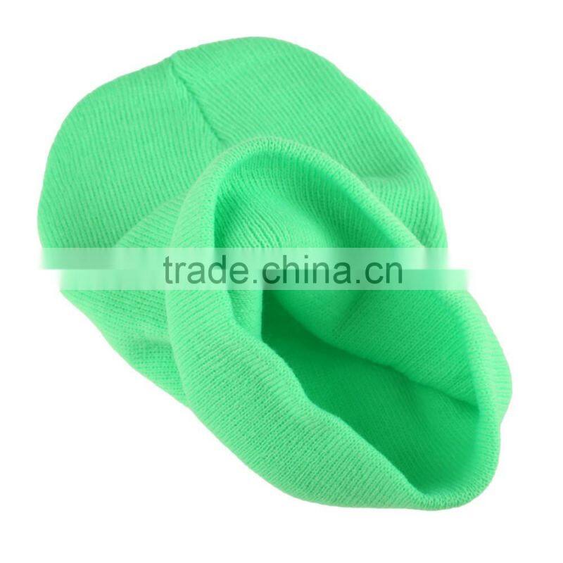 Cheap Custom Knitted Beanie hats For Girl For wholesale