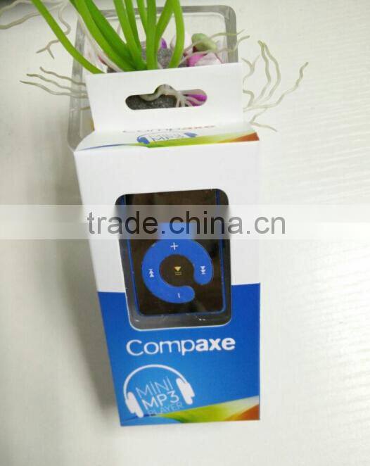 very cheap "C" button mirrorno screen plastic digital mp3 player with Free logo print