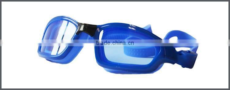 The best price low MOQ safety and comfortable anti UV silicone swimming goggles