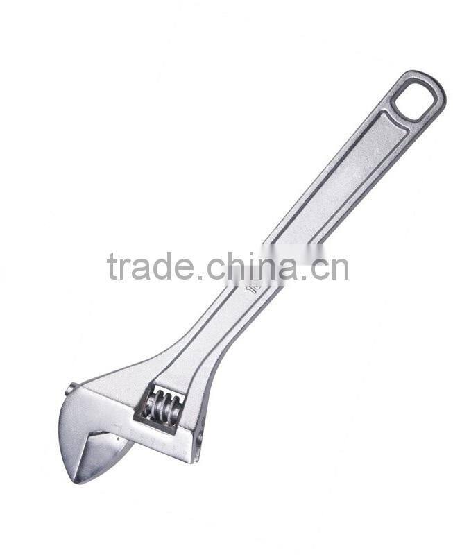 10" High Quality Adjustable Wrench with scale