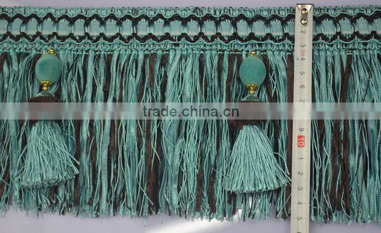 fancy decorative colorful curatin tassels,tassels for curtains
