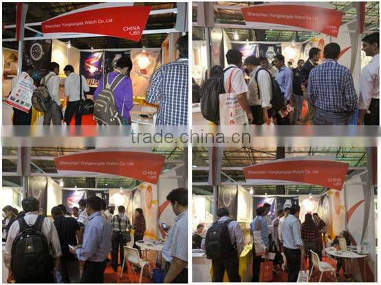 two time zone leather watches from China