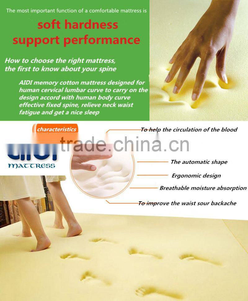 Portable Thin Memory Foam King Koil Pocket Spring Camping Mattress AI-1001