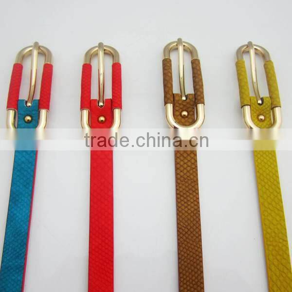 Ladies fashion leather belt