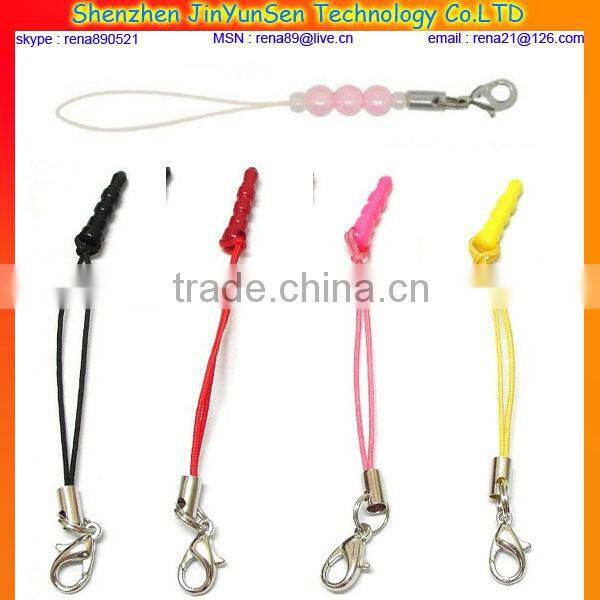 Newest style fashion cell phone strap string