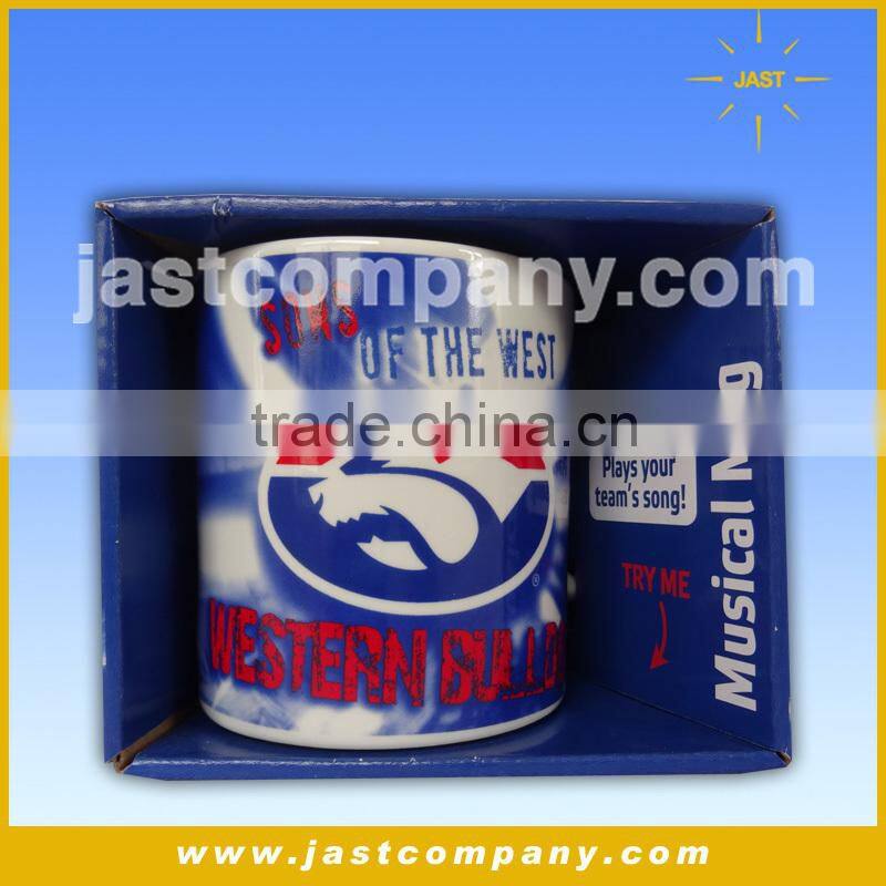 12oz Musical Ceramic Custom Coffee Mug