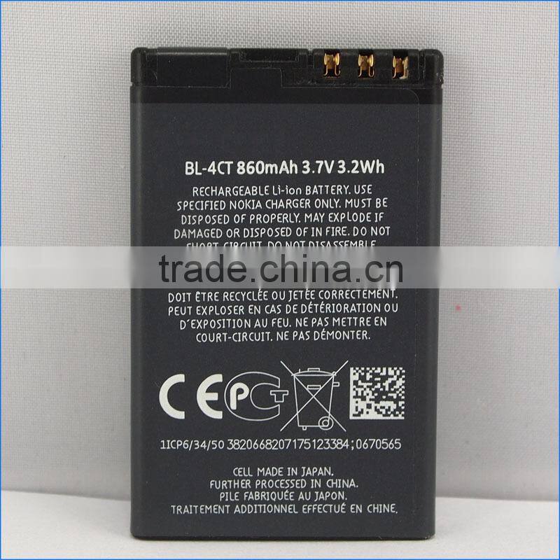 Li-ion battery BL-4CT for NOKIA X3-01 X3-00 B5310 2720F 2720a
