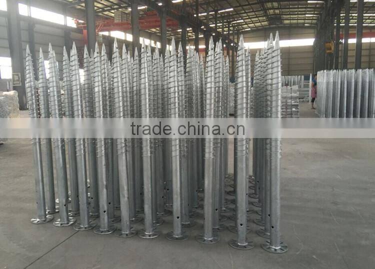 Precision Improved Ground Screw For Construction And Solar Power System