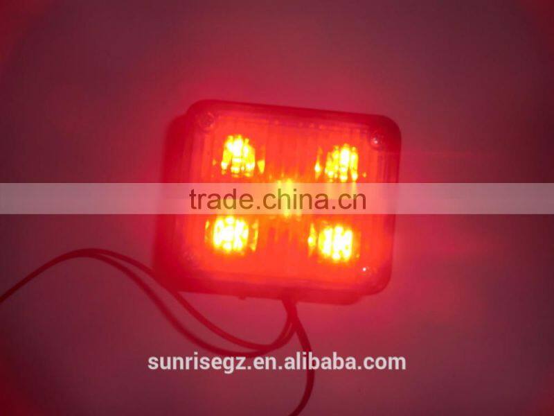 LED Ambulance Emergency Strobe Light /LED Security Emergency Flash Strobe light /Dash light /Grille light (SR-AE-025-5W-RED)