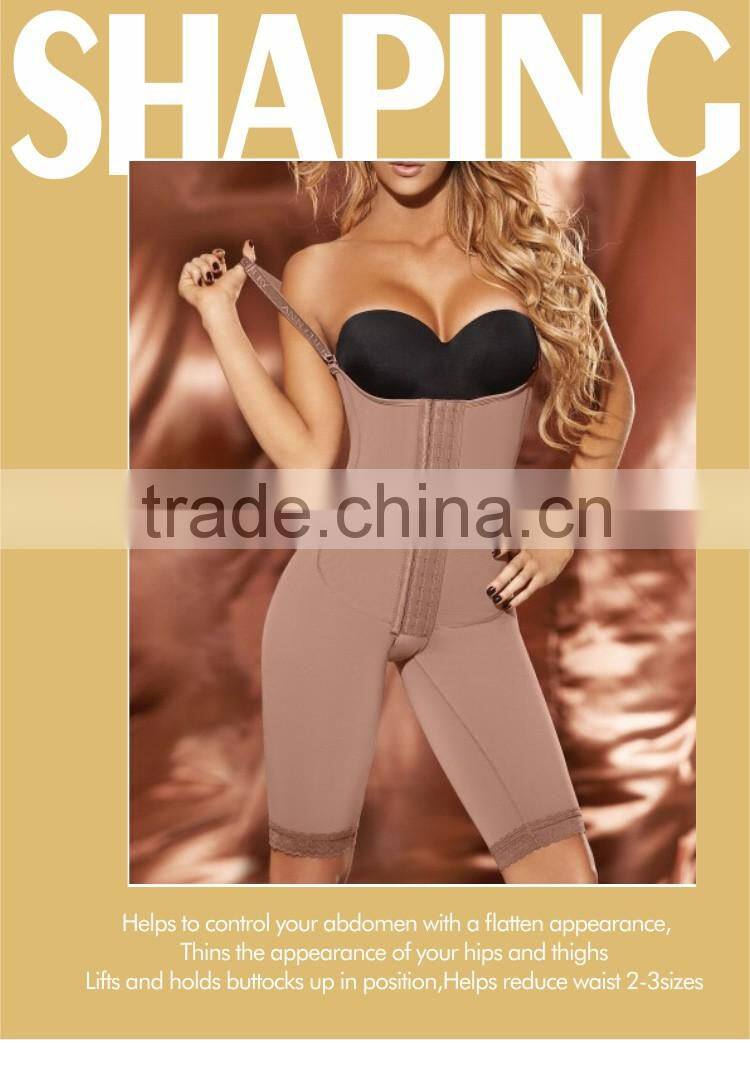 Wholesale Colombian Girdles Underbust Corset Thigh Reducer Bodysuit Shapewear